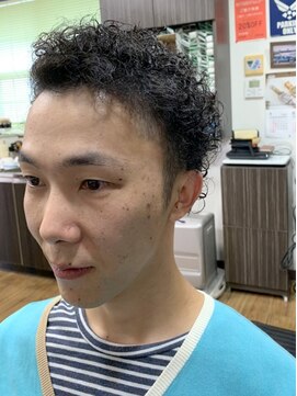 ちどり メンズパーマ