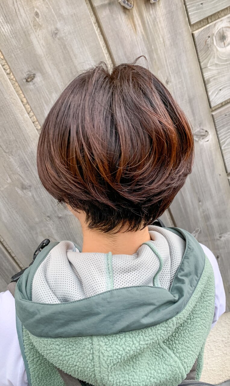 流れるショートヘア：L091667251｜エルフルール(elfroole)のヘア