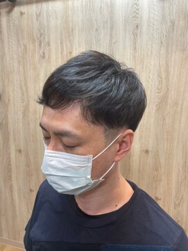 マインド サイトー ヘア アンド スパ mind saito hair&SPA ローツーブロック×襟足刈り上げ