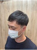 ローツーブロック×襟足刈り上げ