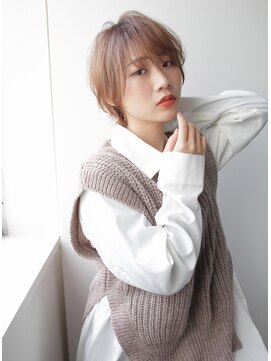 テン 蒲生四丁目(ten=10) 【ten　内山】マッシュショート☆メルティベージュ