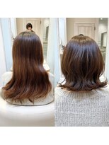 アンド ラ ブランシュ(&.La Blanche)&nbsp;マッシュヘア特集/くびれヘア/ビタミンカラー/メルティカラー