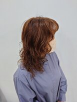 アーシェ 横浜店(A'SHE)&nbsp;デジタルパーマ　ウェーブ　レイヤー　ウルフ