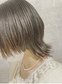 平行ウルフボブ