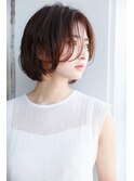 20代30代40代大人可愛いウェーブボブ福岡博多