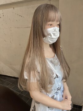 アンリ(Henri) 【かしむらゆうか】ベージュカラー/ブリーチ/ケアブリーチ