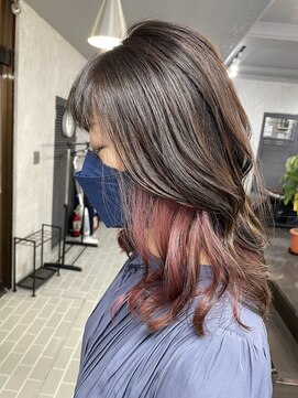 アヤメ 巣鴨店(ayame) (ayame巣鴨)インナーカラー_ピンク_髪質改善_tokio_巣鴨9