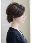 【Dots.】キレイめ大人ヘアセット