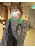 フェイスフレーミング×オレンジ