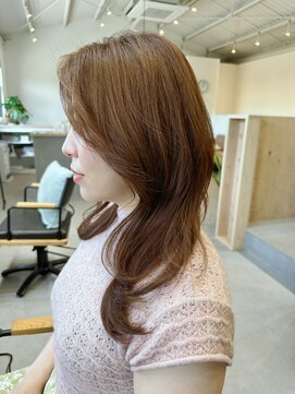 ラシサ(RASHISA) 【RASHISA】大人ロング/ミルクベージュ