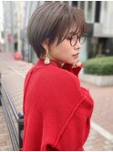 大人ショートボブ◎ナチュラルボブ（天王寺）