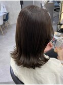 韓国レイヤー/韓国風/ボブ/髪質改善/黒髪/ブリーチなし〔池袋〕