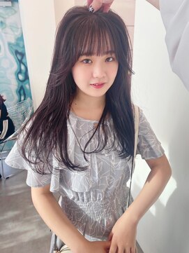 ギグスダブル 栄店(gigs double) ロングレイヤー/ローズブラウン