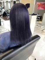 シャンプーボーイエイムス(SHAMPOO BOY aims)&nbsp;バイオレットカラー　ダブルカラー　長崎