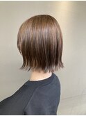 あごラインボブ