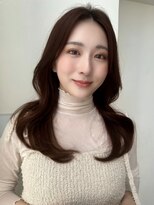 バイオレットジェム(Violet`jem)&nbsp;10代20代30代40代50代韓国ロングレイヤーカットくびれヘア　KA-1