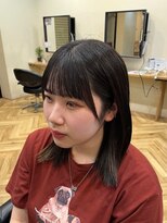 アルター(aL ter)&nbsp;前髪顔まわりカット［レイヤーカット/ウェットヘア］