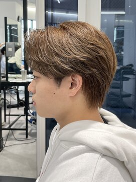 オーシャントーキョー 原宿(OCEAN TOKYO) ハイライトメンズ波巻きスパイラルパーマサーフスタイルウルフ