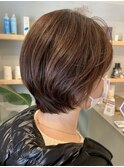 【HOME 下北沢】ショートボブ×ナチュラルハイライト 