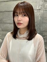 ミンクス 青山店(MINX)&nbsp;イメチェン前髪小顔こなれミディ_表参道/青山