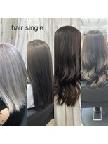 シングル 柏(Single) ヘアカラー　[柏]