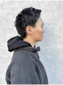 くせ毛&スパイキーショート