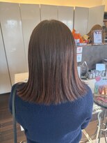 フォルテ 草薙店 赤みブラウン レッドブラウン 暖色カラー