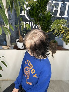 イエナ 渋谷(IENA) ルーツカラー  デザインカラー  ウルフ  エンドカラー