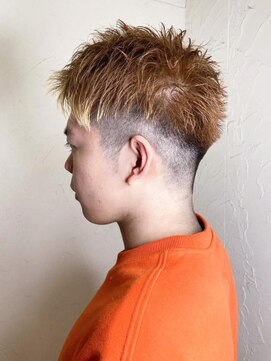 レイール 下北沢(Reir) 【Reir_下北沢】*メンズショート+刈り上げツーブロック*