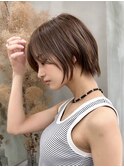 【GEEKS渋谷】メルティカラー/小顔ショート/春ヘア/ショートボブ