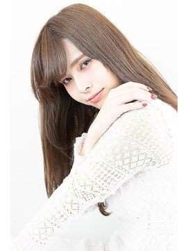 ラフィス ヘアー フォンテ 松山銀天街店(La fith hair fonte) 【Lafith】ワンカールロングスタイル