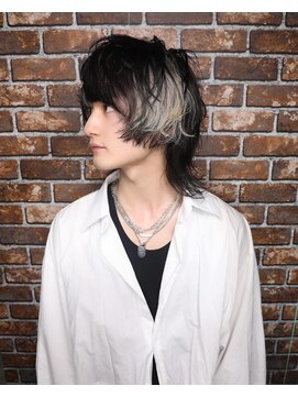 ガルテ(GARTE) ウルフカット/ホワイトカラー/ケアブリーチ