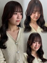 ミリ 奈良店(mm)&nbsp;ブラウン/顔まわり/前髪/レイヤー/奈良/近鉄奈良/学割/韓国