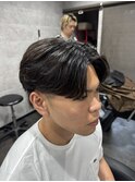 滋賀/南草津/メンズ美容室/波巻きツイストスパイラルパーマ