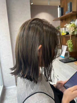 ティーリング 天王町(T ring) カットカラー+水素トリートメント