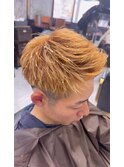 ビジネスカジュアル◎ジェットモヒカン束感モテる黒髪