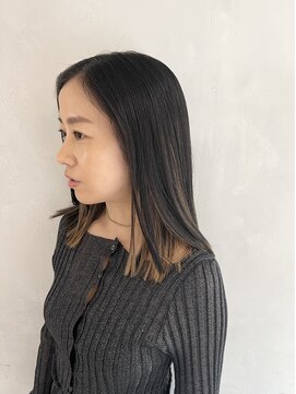 マスカリ(muscali) 暗めカラー#デザインカラー#フェイスフレーミングハイライトc59