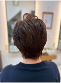 50代・60代 ショートふんわりパーマ