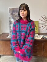 ヘアーアイストゥーレ(HAIR ICI TRE)&nbsp;レイヤーカット　フェイスレイヤー　ぷつっとミディ