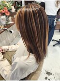 フェイスフレーミング×ハイライトカラー