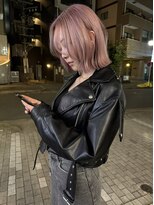 ラ キング(LA KING) クラゲヘアー/小顔に見せるヘア/ココアベージュ/栄