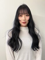 シーン(SCENE)&nbsp;[天神今泉/黒髪カタログ/クラゲヘアー/オリーブグレー]