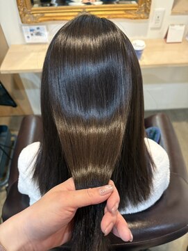 トムヘアーデザイン 楠葉店(TOM HAIR DESIGN) 髪質改善アッシュカラー