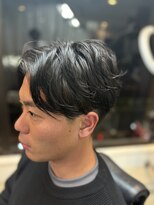 オモテサンドウ バーバー(OMOTESANDO BARBER)&nbsp;センターパート