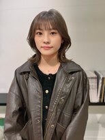 クリアーオブヘアー 栄南店(CLEAR of hair)&nbsp;レイヤー×ミルクティーベージュ/RIHO