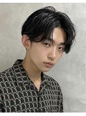 似合わせカット/リバースセンターパート/新宿
