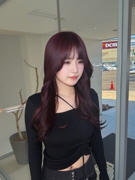 ゴットフロー(GOTTO FLOW) ボルドーカラー/チェリーレッド/ブリーチなし/艶髪/髪質改善