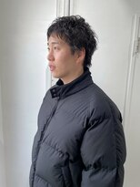 ミュー(Mu)&nbsp;ショートパーマ　メンズカット