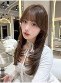 スモーキーカラー/イメチェン/ワンホンレイヤー/原宿