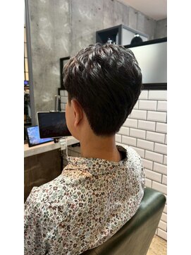 アルフレッド 瑞穂店(alfRed) くせ毛を活かした　清潔感ある大人メンズショート